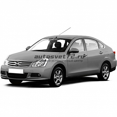 Стекло фары Almera 3 G15 2013-2016 (правое)